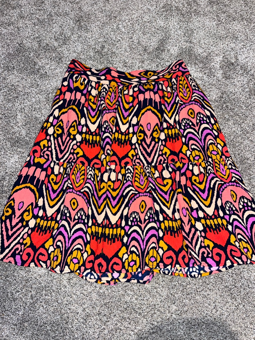 Boden graphics print skirt sz 8 euc